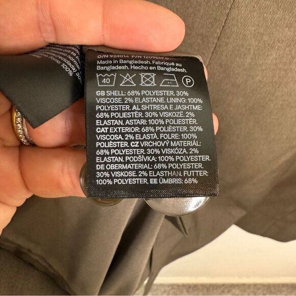 H&M Oversized Double-breasted Blazer XXS - Picture 5 of 5